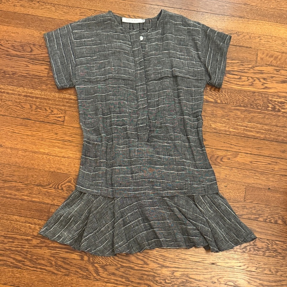 Hunter Bell Charcoal Casual Dress
